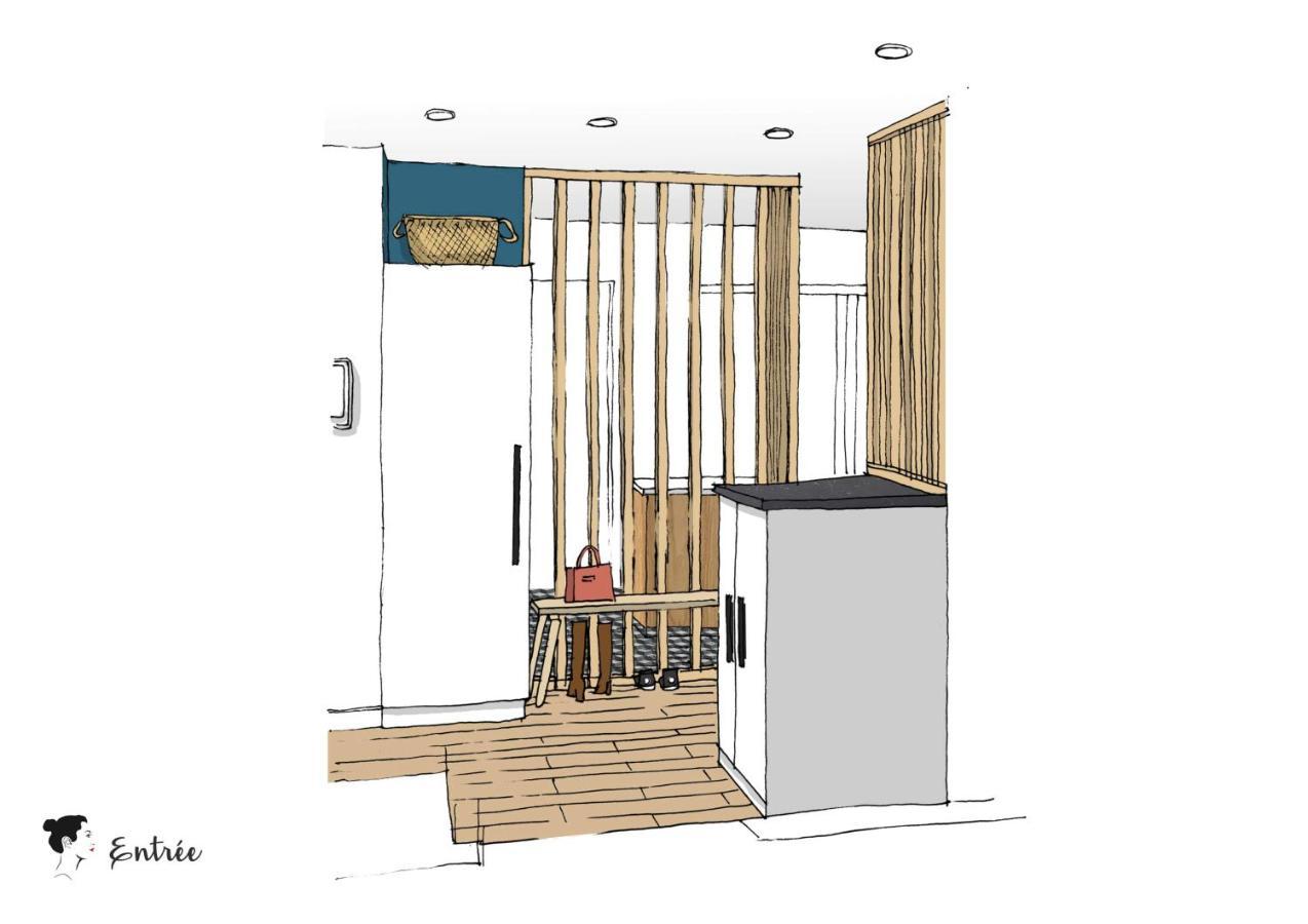 Ilunabarra - Appartement Calme, Vue Mer, Parking - WiFi&Netflix Ciboure Exteriör bild