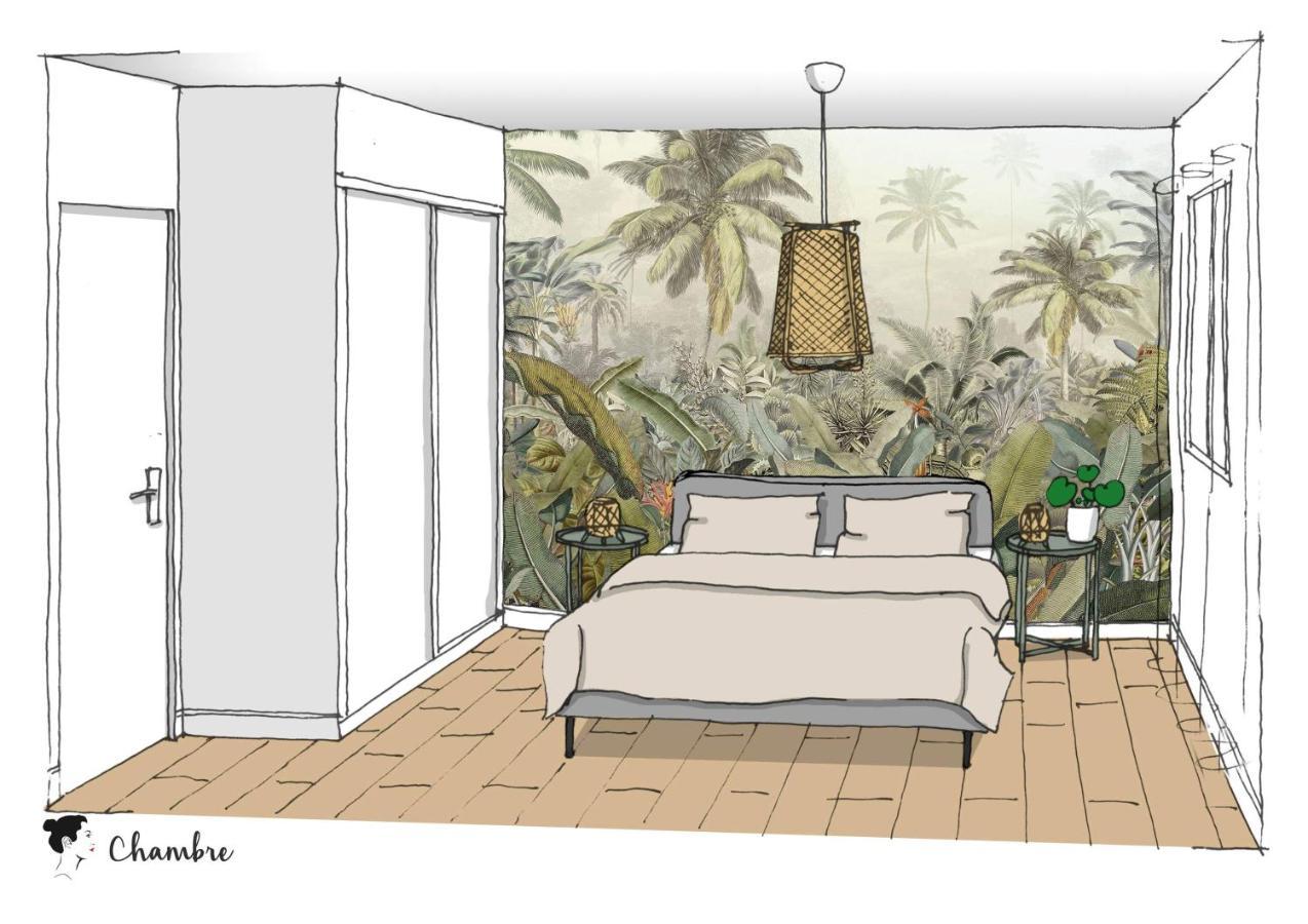 Ilunabarra - Appartement Calme, Vue Mer, Parking - WiFi&Netflix Ciboure Exteriör bild