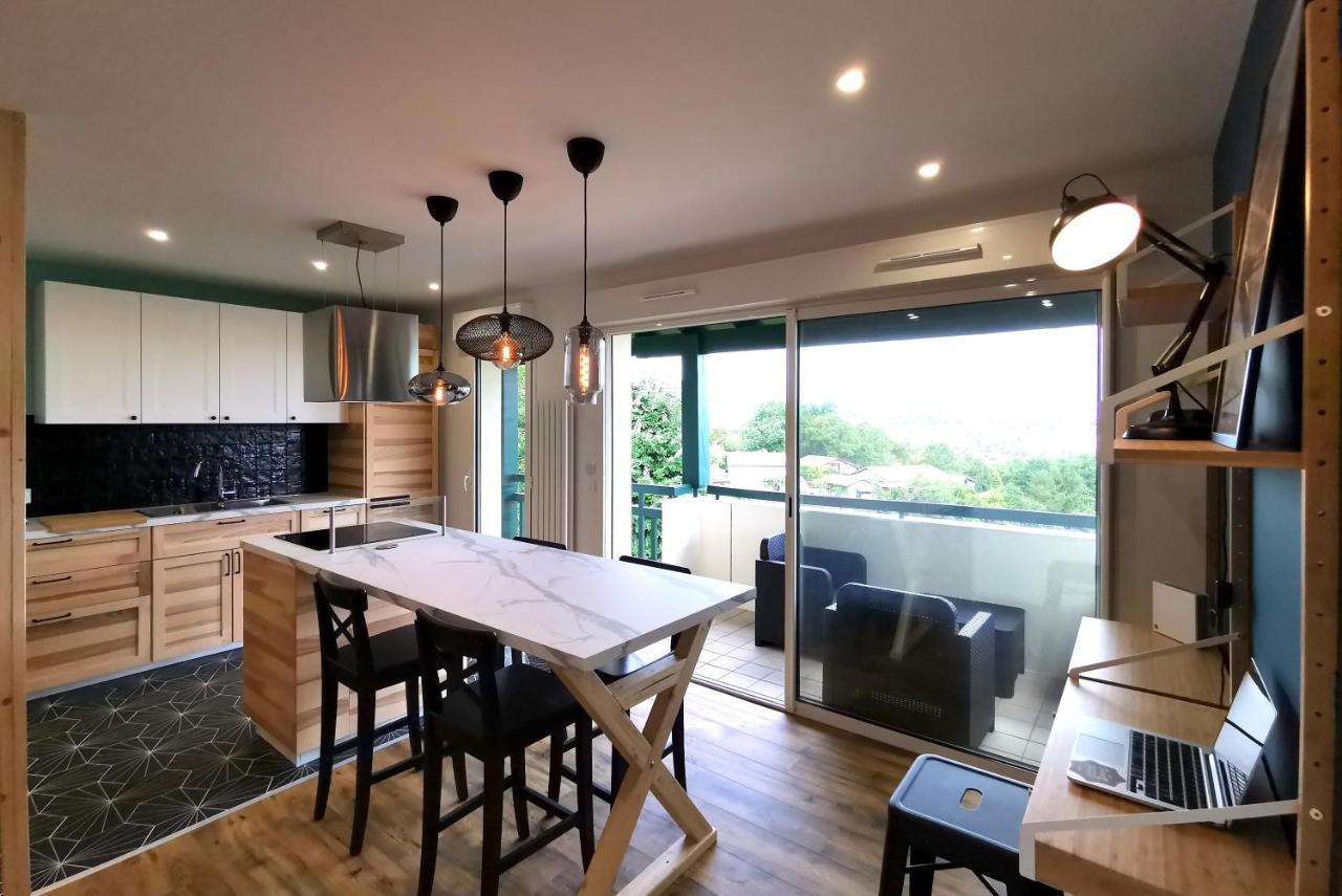 Ilunabarra - Appartement Calme, Vue Mer, Parking - WiFi&Netflix Ciboure Exteriör bild