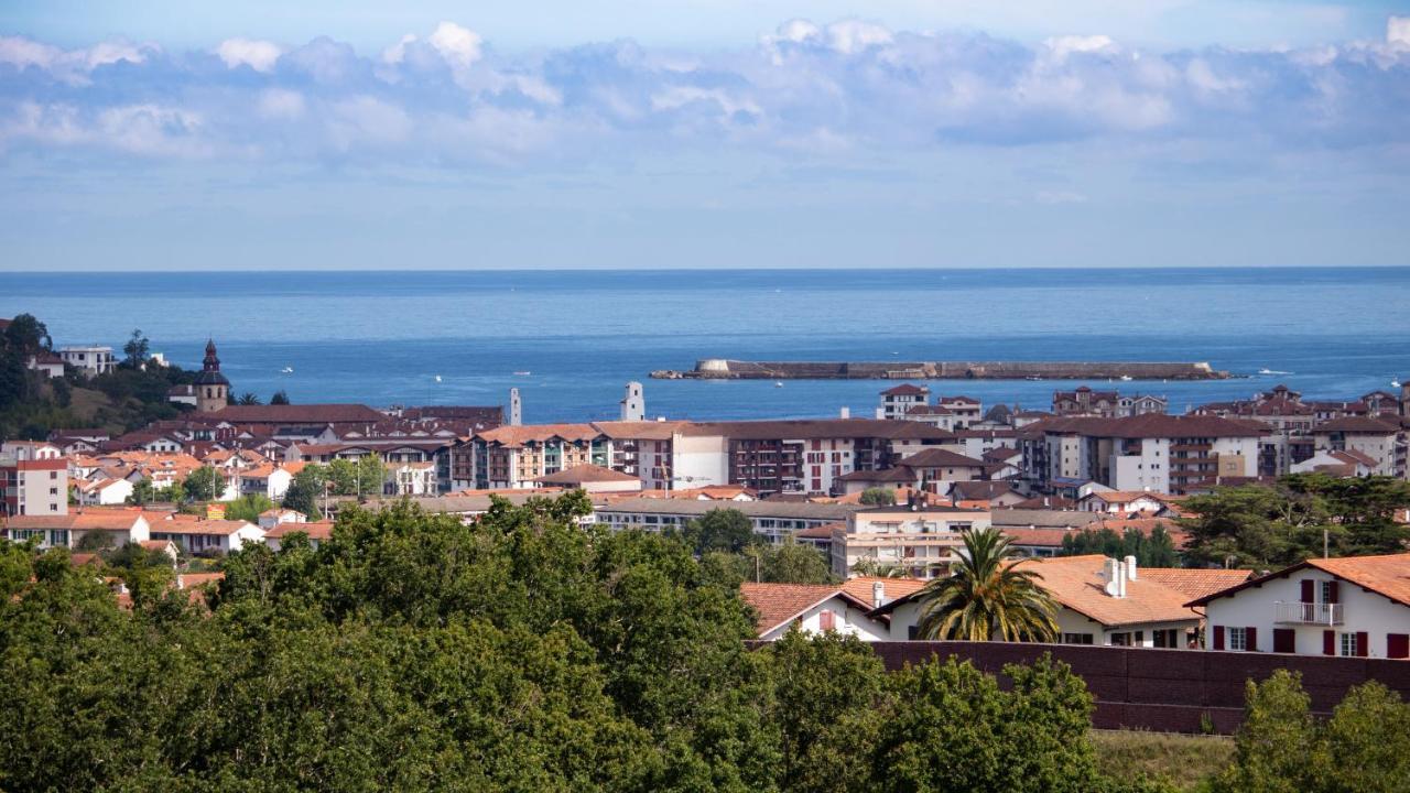 Ilunabarra - Appartement Calme, Vue Mer, Parking - WiFi&Netflix Ciboure Exteriör bild