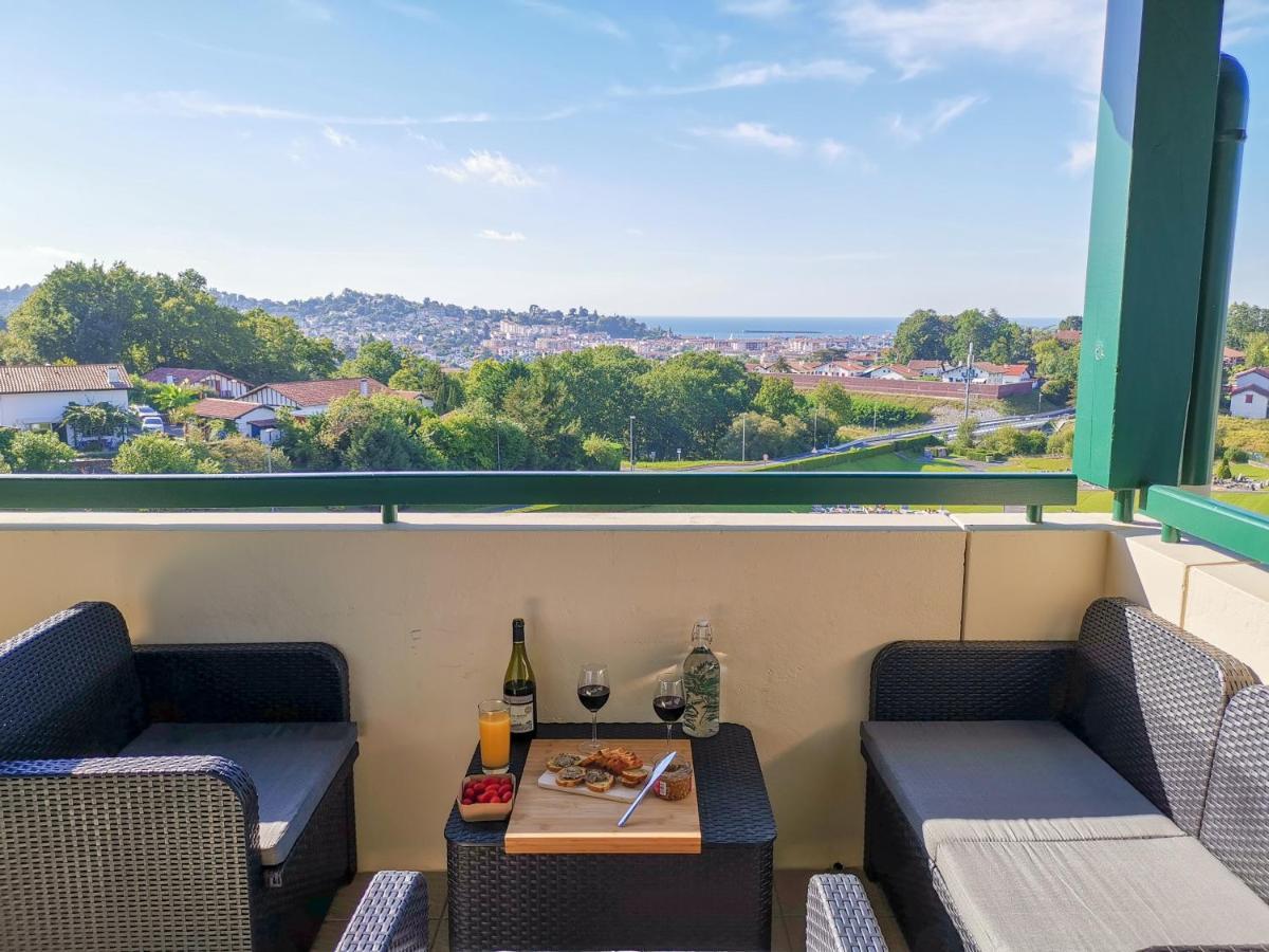 Ilunabarra - Appartement Calme, Vue Mer, Parking - WiFi&Netflix Ciboure Exteriör bild