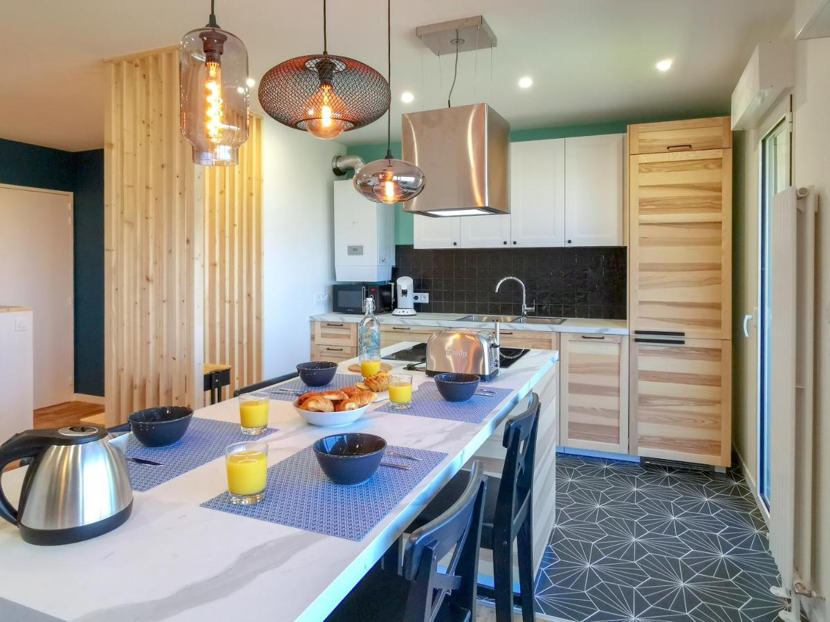 Ilunabarra - Appartement Calme, Vue Mer, Parking - WiFi&Netflix Ciboure Exteriör bild