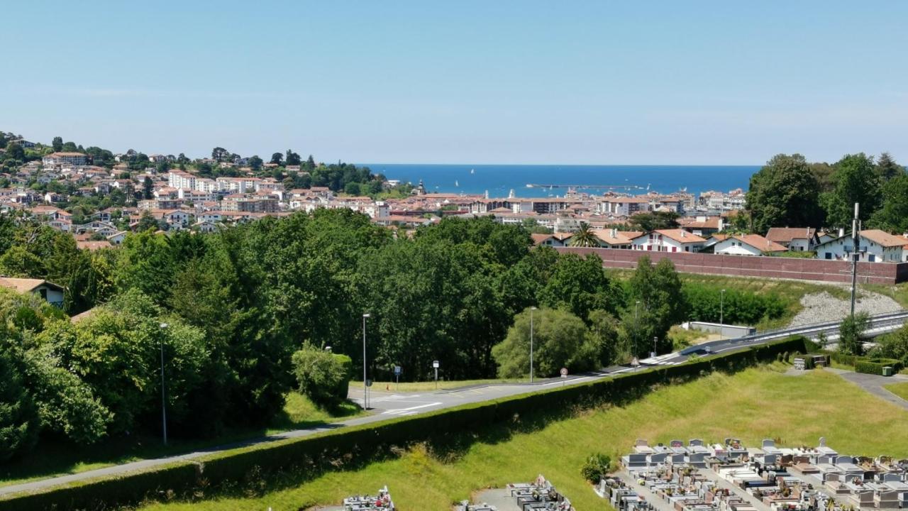 Ilunabarra - Appartement Calme, Vue Mer, Parking - WiFi&Netflix Ciboure Exteriör bild