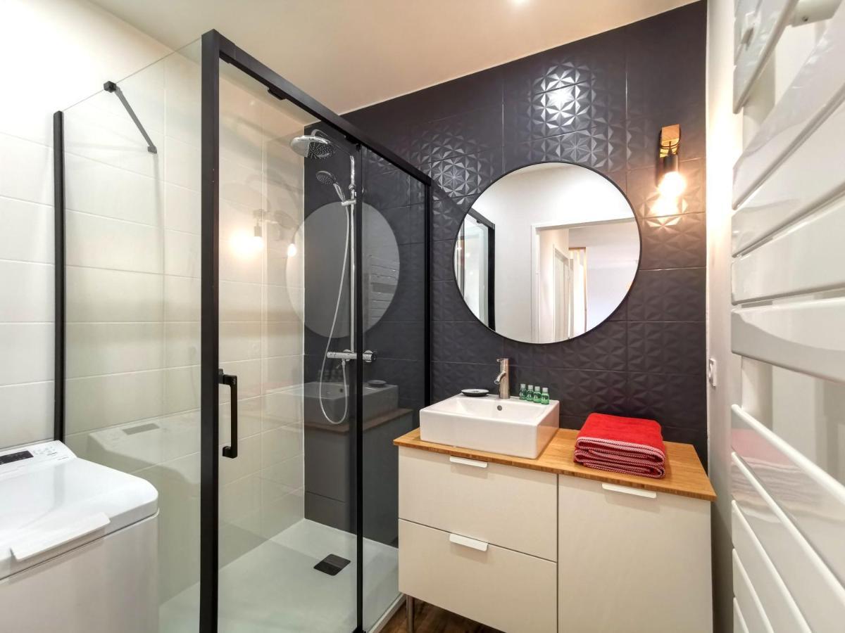 Ilunabarra - Appartement Calme, Vue Mer, Parking - WiFi&Netflix Ciboure Exteriör bild
