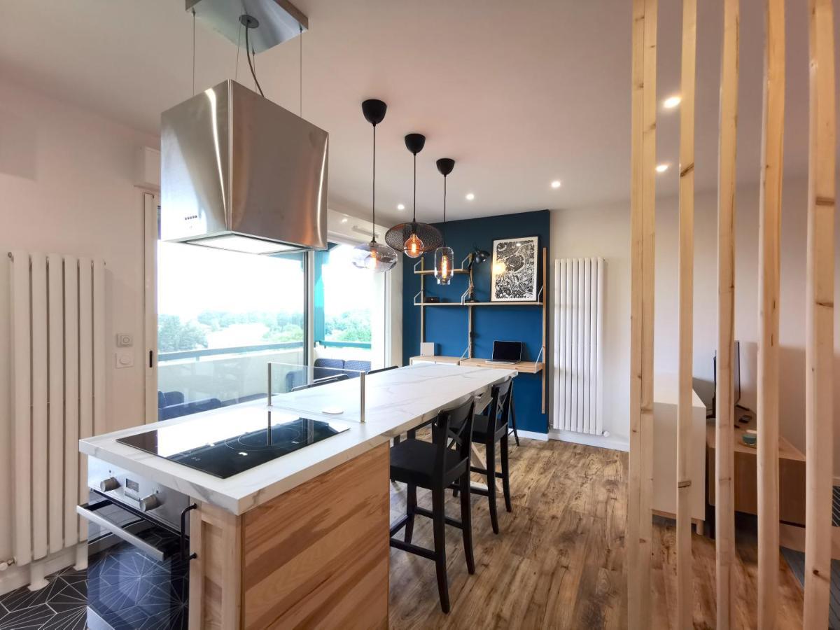 Ilunabarra - Appartement Calme, Vue Mer, Parking - WiFi&Netflix Ciboure Exteriör bild